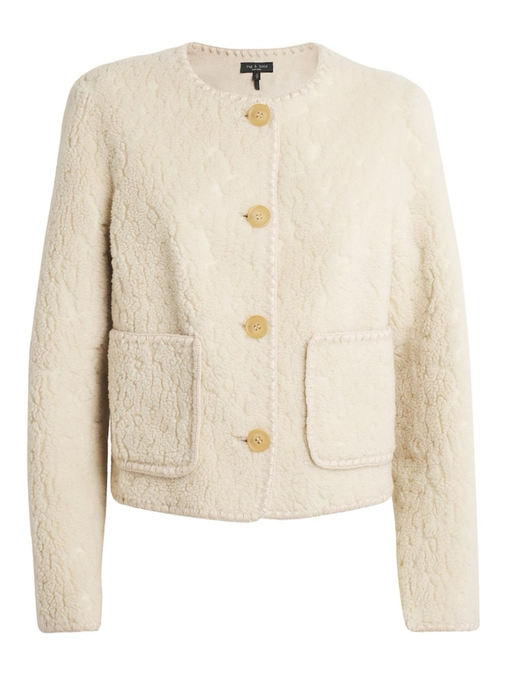 Rag & Bone Faux Shearling Cove Jacket, size XS